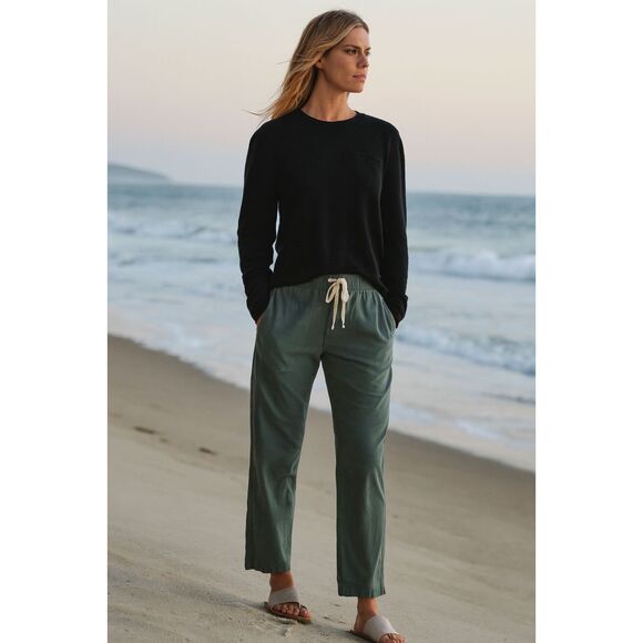 Vuori Pants - VUORI Gray Organic Cotton Straight Pants Trousers   Women's Size XS